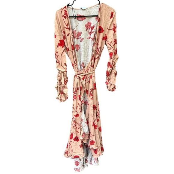 Johanna Ortiz x H&M Crepe Wrap Front Dress - Picture 2 of 10